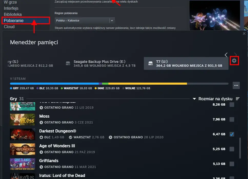 Jak bezpiecznie przenieść grę Steam na inny dysk bez utraty danych