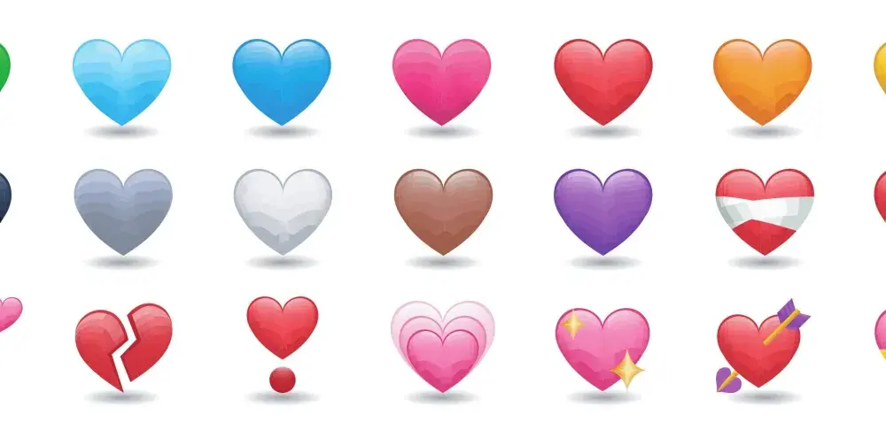Co oznaczają kolory serc? Sprawdź znaczenie emoji w praktyce