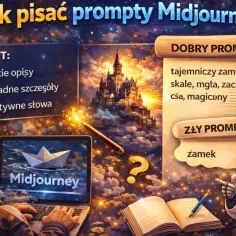 Jak pisać prompty Midjourney? Krótkie opisy, dokładne szczegóły i kreatywne słowa to klucz do sukcesu.