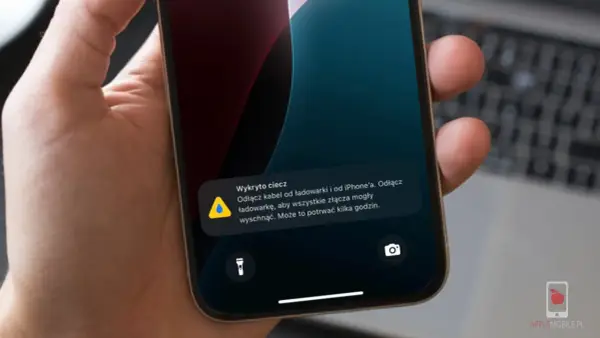 Komunikat o cieczy w iPhonie - co oznacza i jak reagować