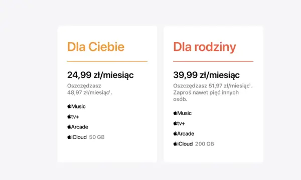 Ile kosztuje iCloud w Polsce i jaki plan wybrać?